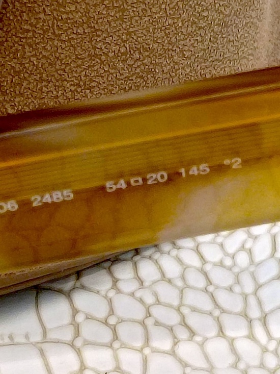 Palm Angels PERI106 MOON 2485 White Havana/Brown Gradient 54-20-145 Sunglasses
